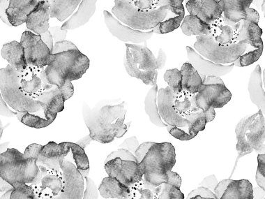 Suluboya Tertemiz Desen 'i Bırakıyor.