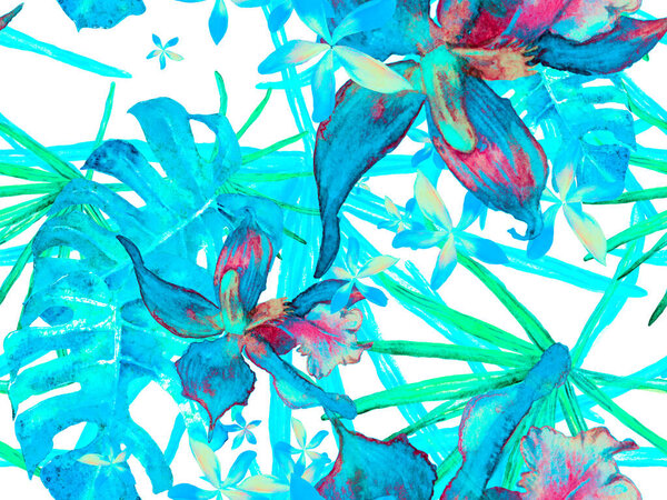 Орхидея бесшовная.