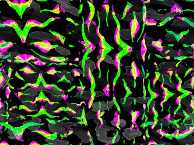 Suluboya kusursuz desen.