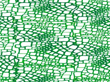 Timsah Kusursuz Desen.