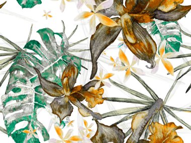 Orkide Kusursuz Desen.