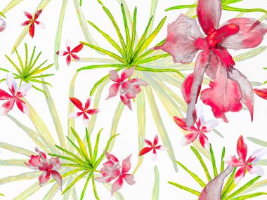 Orkide Kusursuz Desen.