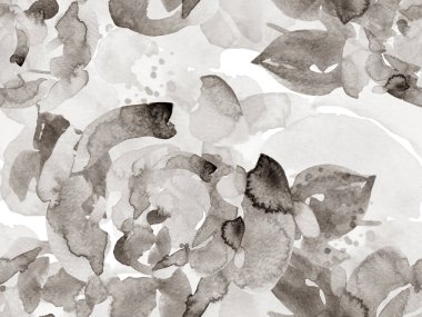 Suluboya Tertemiz Desen 'i Bırakıyor.