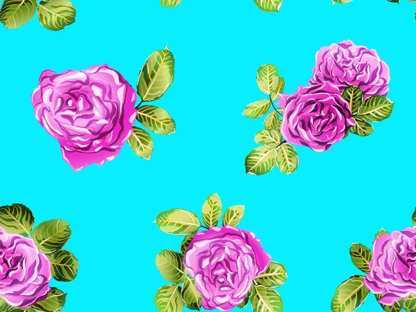 Vector Rose Background. — Stock Vector