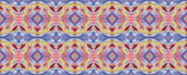 Suluboya Etnik Tasarım. 