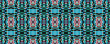 Suluboya Etnik Tasarım. 