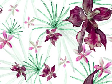 Orkide Kusursuz Desen.