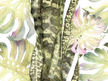 Suluboya Tertemiz Desen 'i Bırakıyor.