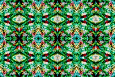 Suluboya Etnik Tasarım. 