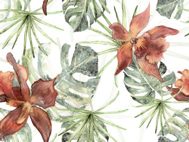 Orkide Kusursuz Desen.