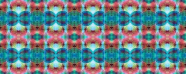 Suluboya Etnik Tasarım. 