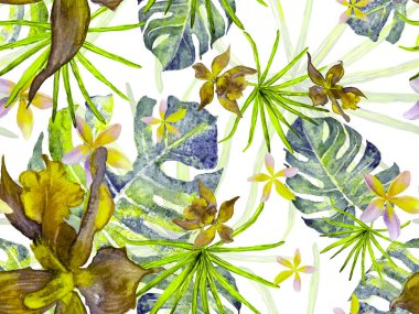 Orkide Kusursuz Desen.