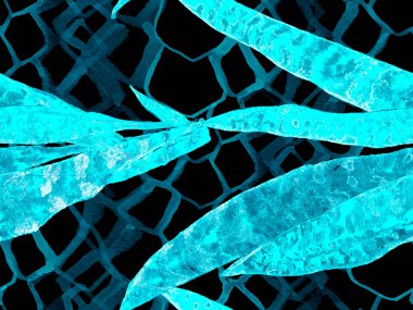 Suluboya Etnik Tasarım.