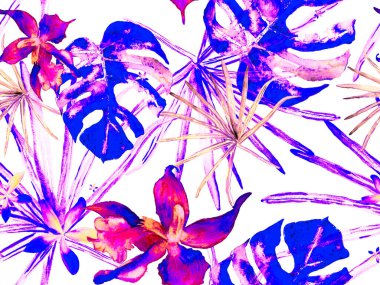 Orkide Kusursuz Desen.