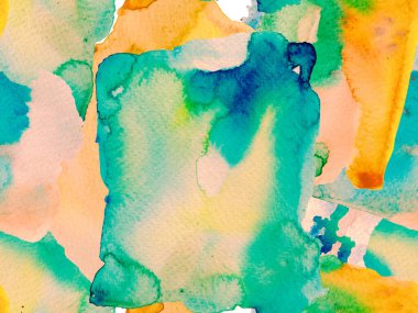 Suluboya kusursuz desen.