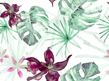 Orkide Kusursuz Desen.