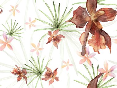 Orkide Kusursuz Desen.