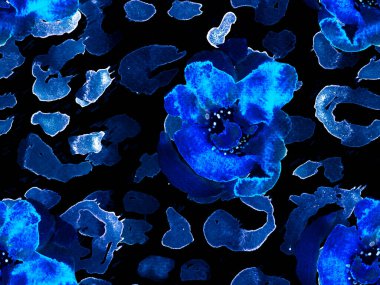 Tropik, pürüzsüz desen.