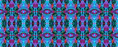 Suluboya Etnik Tasarım. 