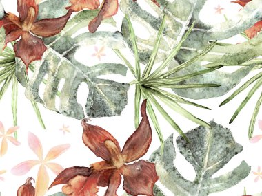 Orkide Kusursuz Desen.