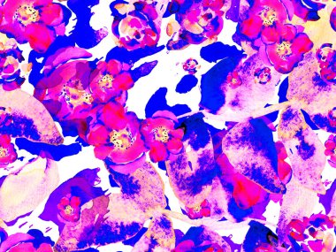 Tropik, pürüzsüz desen.