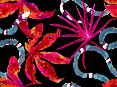 Yılan kusursuz desen.