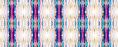 Suluboya Etnik Tasarım. 