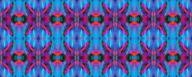 Suluboya Etnik Tasarım. 