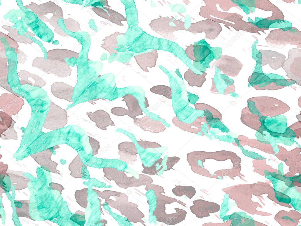 Watercolor Seamless Pattern.