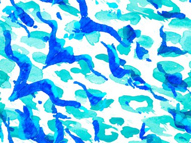 Suluboya kusursuz desen.