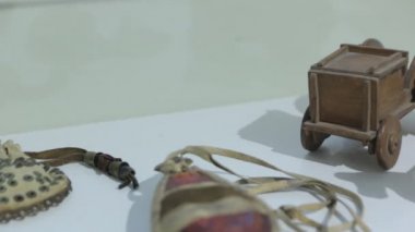 Eski ahşap araç oyuncak