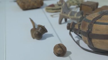 Eski ahşap Flask