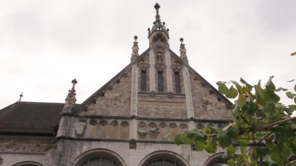 Buildings of Swiss National Museum — Stock Video