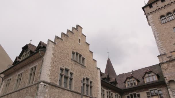 Gebäude Schweizerisches Nationalmuseum — Stockvideo