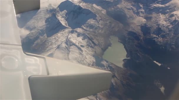 Озера в Альпах — стоковое видео