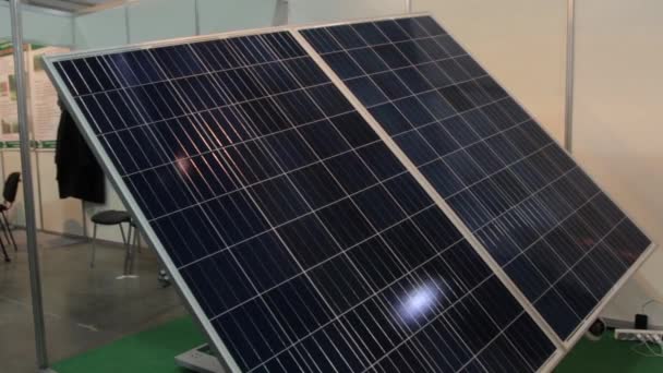 Technologie zur Verfolgung von Solarmodulen — Stockvideo