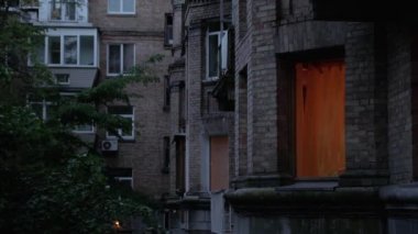 Pencere akşam dış ışık