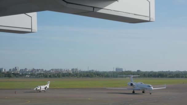 Havalimanında Jet Hazırlığı — Stok video