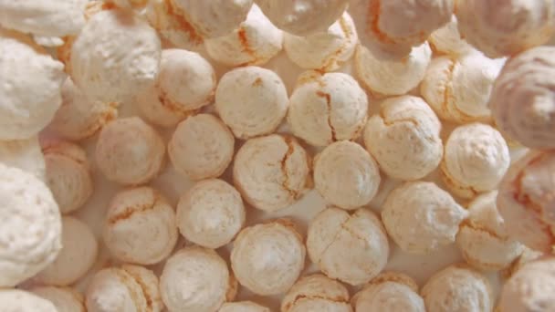 Gebak Meringues Sweets — Stockvideo