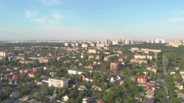 Aerial Time Lapse w mieście — Wideo stockowe