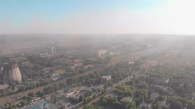 Santralden Şehir Sisi