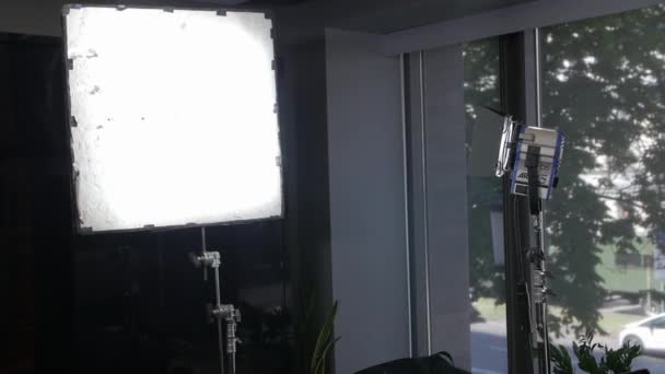 Lighting Equipment Reflector — Stock Video