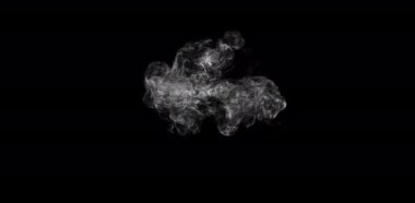 Enerji parçacıklarının kaotik hareketinin animasyonu