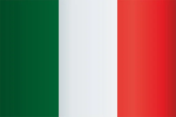 Flag of Italy, Italian Republic. Template for award design, an official document with the flag of Italy. Bright, colorful vector illustration.