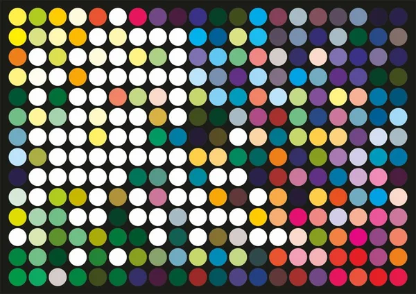 Background of colored circles, Abstract colorful circles background