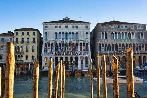 Venecia Italia Enero 2019 Soleado Día Invierno Venecia — Foto de Stock