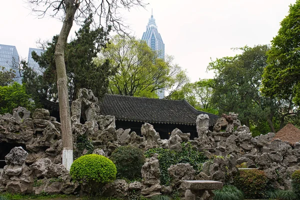 Πέτρινος Κήπος Στο Προεδρικό Μέγαρο Της Νανζίνγκ Νανζίνγκ Κίνα — Φωτογραφία Αρχείου