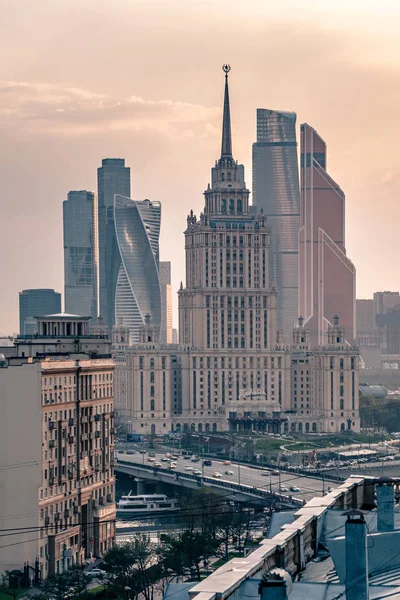 Moscow City Business Center — Stock Photo, Image