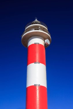 Kanarya Adaları, İspanya mavi gökyüzü karşı deniz feneri. Umut kavramı