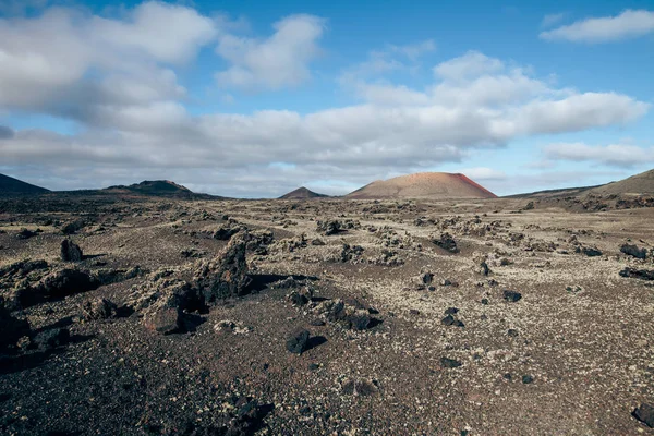 Unique Volcanic Landscapes Timanfaya National Park Lanzarote Canary Island Nature — Stock Photo, Image